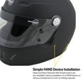 thumbnail image 6 of Speedway Motors Full Face SA2020 Racing Helmet, Lightweight, Flat Black XL, 6 of 13