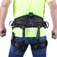 thumbnail image 2 of Arnés de seguridad Sunnimix Cinturón de Asiento de Busto Naranja negro, 2 of 3