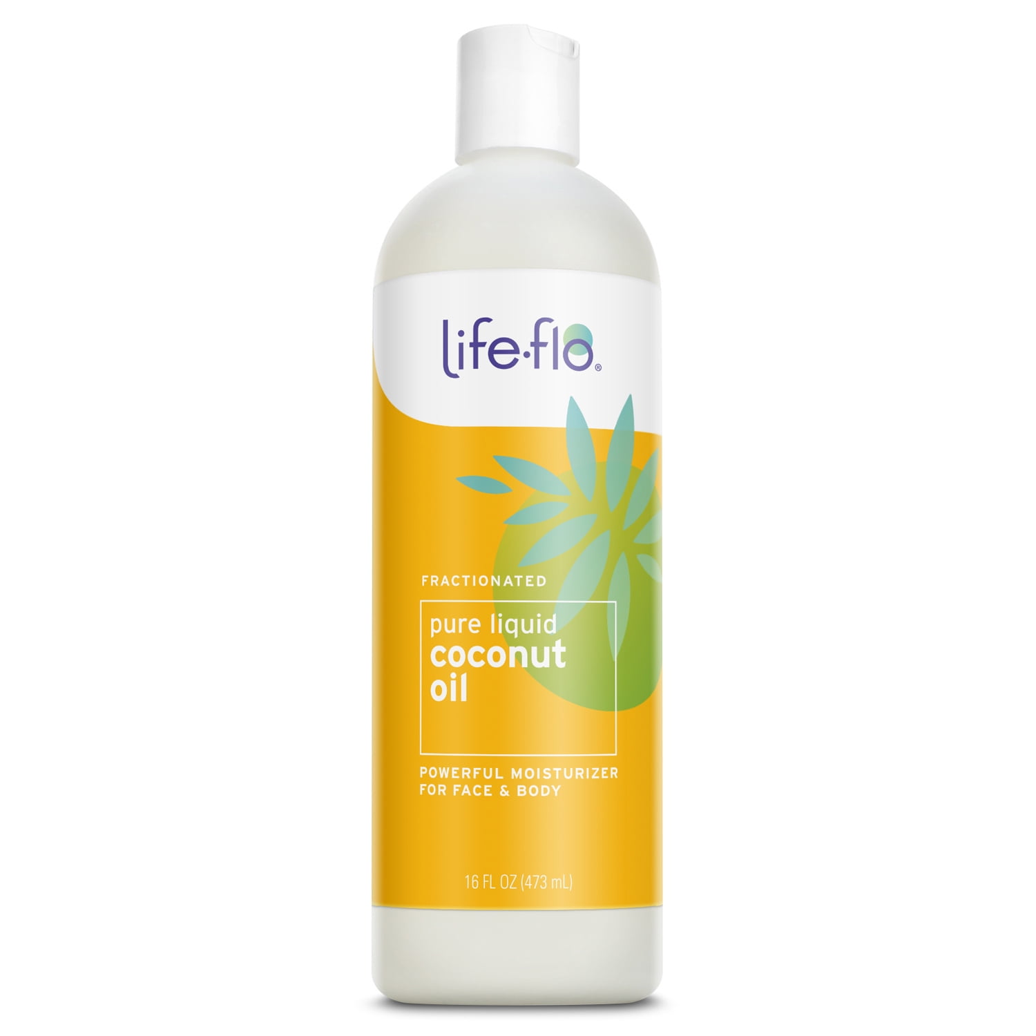 LifeFlo Pure Liquid Coconut Oil, Fractionated Light, FastAbsorbing