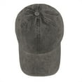 thumbnail image 1 of Coffee Coffee Color Distressed Baseball Cap Made From Soft Materials With Adjustable Strap For Personalized Fit And All-Day Comfort, 1 of 5