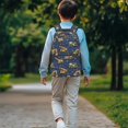 thumbnail image 3 of Uorisanigo School Backpack for Boys Girls, Lightweight Construction Vehicle Print Kids Backpack Fit Preschool Elementary Kindergarten , 17 Inch Large Capacity School Bag Book Bags, 3 of 7