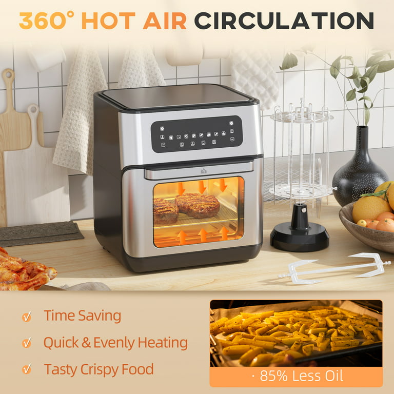 Taotronics Air Fryer Oven, 14.8 QT Toaster Oven, 5-in-1 Convection