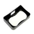 thumbnail image 5 of Unique Bargains 1 Pc Soap Dish Removable Double Layer Soap Holder for Bathroom Black, 5 of 6