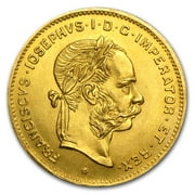 AUSTRIAN MINT 1892 Austria Gold 4 Florin/10 Francs Franz Joseph AU