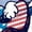 HEATHER CHAMBRAY BLUE, variant on - Snoopy Americana Guitar - Women's Short Sleeve Graphic T-Shirt