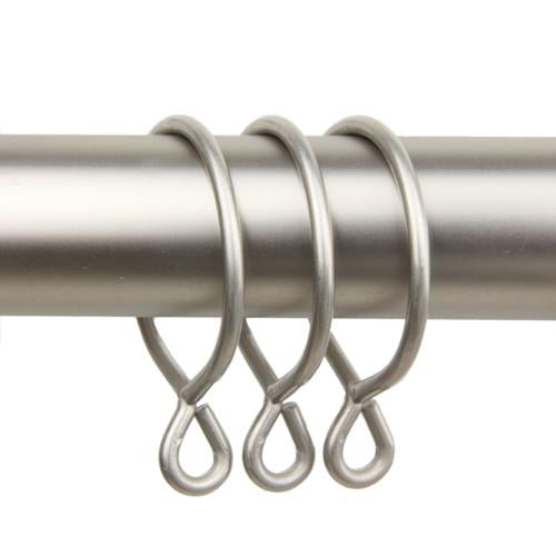 Details about   Curtain Rings 45mm Inner Dia Drapery Ring for Curtain Rods Silver Tone 14 Pcs 