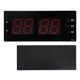 thumbnail image 3 of Reloj de pared digital electrónico con luces nocturnas, calendario de temperatura para el hogar y la oficina, enchufe de 100 a 240 V para Reino Unido, 3 of 10