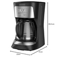 thumbnail image 2 of BLACK+DECKER CM2020B - Cafetera programable de 12 tazas, color negro, 2 of 3