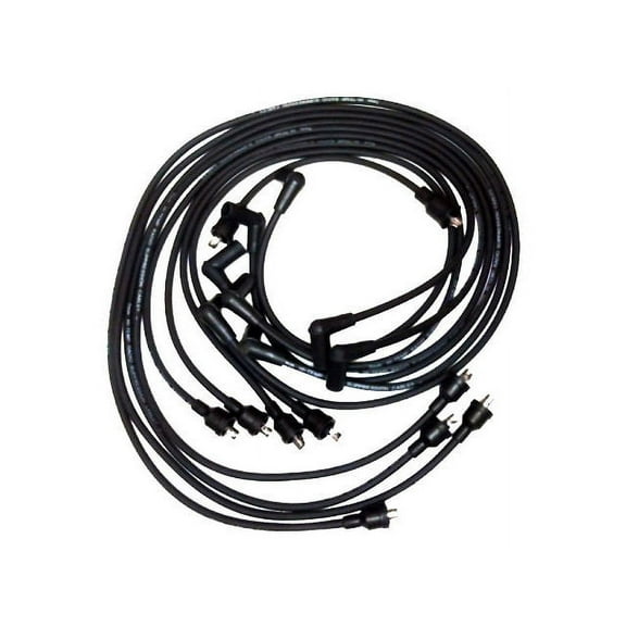 Spark Plug Wire Set - Compatible with 1958 - 1974 Chevy Impala 1959 1960 1961 1962 1963 1964 1965 1966 1967 1968 1969 1970 1971 1972 1973