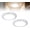 2 sets, variant on 2-in-1 Motion Sensor & Remote Magnetic Ceiling Light, Cordless Rechargeable LED Fixture with 8000mAh Battery, 3-Way Selectable Color Temperature, Easy Mount for Stairs Basement Pantry (1 Set)