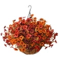 thumbnail image 1 of Plantas colgantes artificiales ZFProcess Daisy para decoración otoñal, 1 of 6