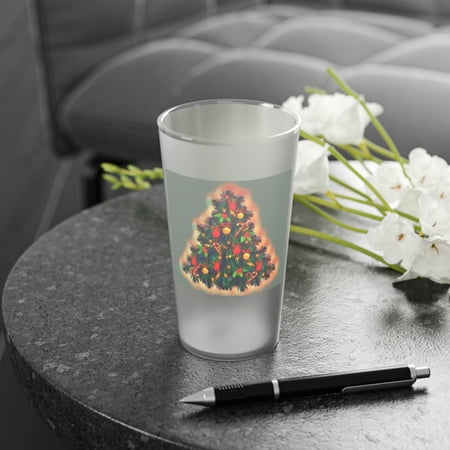 

Oh Christmas Tree! Frosted Pint Glass 16oz