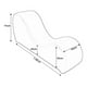 thumbnail image 2 of Sillon Kamasutra Itluam Muebles Tantra Negro, 2 of 3