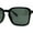 Matte Black Green, variant on Polarized Mens Retro Rectangle Keyhole Plastic Hipster Sunglasses Tortoise Green