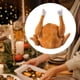 thumbnail image 5 of Sombrero de pavo asado, disfraces de pollo , accesorios novedosos para Navidad, Carnaval, accesorios de vestir, vestido de escenario Hugo Sombrero de pavo, 5 of 7