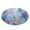 M, variant on HBBKVI Round Rug Blue Rainbows Rug Suitable for Children's Room Decoration Suitable for Bedroom Nursery Classroom Soft Plushs Rug