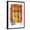Black Frame, variant on Art.com Old Traditional Greek Doors - Artwork In Painting Style Art Print by Maugli-l, 16" x 24"