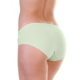 thumbnail image 3 of Angelina Women's Cotton Hiphugger Panties with Textured Design (6-Pack), 3 of 6