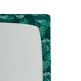 thumbnail image 3 of Ambesonne Hipster Fitted Sheet 2 Pcs Set, Swirling Curved Sea Line, Queen, Seafoam Teal, 3 of 3