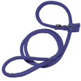 thumbnail image 2 of Dogline Soft and Padded Comfort Microfiber Round Slip Lead for Dogs, Purple (W1/3" L60), 2 of 6