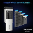 thumbnail image 4 of Clonador SSD WAVLINK M.2, carcasa NVMe de doble bahía de 20 Gbps, 8 TB, 4 of 6