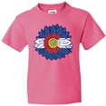 thumbnail image 3 of Inktastic Colorado Flag Sunflower Youth T-Shirt, 3 of 5