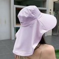 thumbnail image 5 of ievspot Sun Hat for Men Women Wide Brim Bucket Hats with Neck Flap Summer Fishing Hat for Hiking Travel And Outdoors, 5 of 8