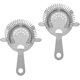 thumbnail image 1 of 2 Pack of Cocktail Strainer Stainless Steel Bar Cocktail Strainer Filtering Tool for Bar Restaurant Home, 1 of 5