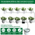 thumbnail image 4 of PEACNNG Plantings Self Watering Systems Smart Water Timer Adjustable Drip Irrigation Kit Water Saving Planting Watering Devices Easy to Use Indoor Watering Systems for Your Plantings, 4 of 11