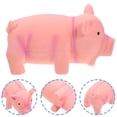 thumbnail image 4 of Juguete para morder para perros con forma de cerdo, juguete para perros agresivos, juguete chillón, juguete para masticar perros de látex, 4 of 5