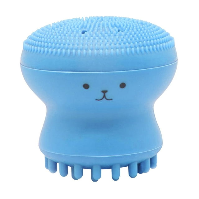Limpiador Facial Exfoliante de Silicona Salvador Azul
