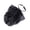 Black, variant on Classical White Layered Flouncing Detachable Collar Soft Jabot Neck Accessory For Office Or Date