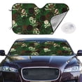 thumbnail image 4 of Goofa Camouflage Skull Printed Car Windshield Sunshade,Foldable Reflective Sun Visor,UV Protection Heat Blocker Sunshade,Car Cooling Accessory-Small, 4 of 7