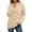 Beige, variant on Winter Knitted Pullover Sweater Soft Cozy Warm Long Sleeve Round Neck Elegant Casual Blouse Loose Fit Comfortable Daily Wear Fall Fashion