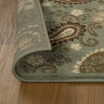 thumbnail image 3 of Vintage Paisley Floral Power-Loomed Indoor Area Rug, 8' x 10', Slate by Blue Nile Mills, 3 of 6