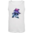 thumbnail image 1 of 4th of July Patriotic American Galaxy Laser Sharks Mens Tank Top White LG, 1 of 1