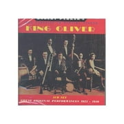Personnel includes: King Oliver (cornet); Barney Bigard, Albert Nicholas (soprano & tenor saxophones, clarinet); Louis Armstrong (cornet); Kid Ory (trombone); Johnny Dodds, Buster Bailey (clarinet); Lil Hardin, Jelly Roll Morton, Luis Russell, Clarence Williams (piano); Eddie Lang, Lonnie Johnson (guitar); Baby Dodds, Paul Barbarin (drums). This two-CD set is a gift of modern technology; here the classic jazz and blues of Joseph "King" Oliver has been excellently restored. These tracks cover Oliver's first recordings through to the end of his bandleading days, revealing a tremendous evolution. 1923's "Dipper Mouth Blues" has the characteristic free-and-easy Dixieland bounce, played by a stellar cast of musicians including Louis Armstrong. Oliver contributes a dexterous solo, and his early innovative use of muted trumpet is displayed to good effect. 1926's "Deep Henderson" finds Oliver's music moving north from Dixie to the land of Duke Ellington, incorporating harmonic sophistication and complexity in its arrangements, and with solos from Kid Ory and Barney Bigard matching the energy of the ensemble. "What Ya Want Me to Do?" from 1928 features soulful work by Oliver, guitarist Eddie Lang, and pianist Clarence Williams. This collection's splendid restoration wipes away the years from these immortal works.