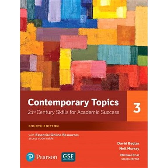 Pre-Owned Contemporary Topics 3 with Essential Online Resources, 9780134400792, 0134400798, Paperback, 4th ed. edition