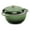 Deep Olive Green, variant on XiHuaZhaoChen 6 Quart Enamel Cast-Iron Round Dutch Oven,Family Style Heavy-Duty Pre-Seasoned Cookware for Home,Kitchen,Dining Room,Oven Safe w/Lid,Dual Handles,Red