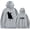 gray, variant on kpop ILLIT merch cat Hooded Drawstring Pocket Sweatshirt Men/women music fans Pullover