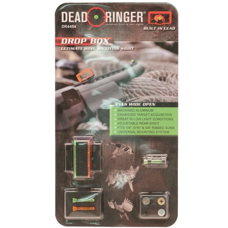 Dead Ringer DR4454 Drop Box Lexan Orange/Green Alum