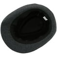 thumbnail image 5 of PIKADINGNIS Trilby Fedoras Panama Jazz Hat Short Brim Bowler Hat for Men/Women, 5 of 6