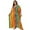 W1476-P-1106-13-Orange Green, variant on Edolynsa Plus Size Kaftan Dresses for Women Maxi Beach Dress Bathing Suit Cover up Lightweight Resort Wear Mumu Dress
