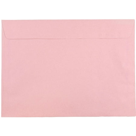 UPC: 0600988695504 | JAM 9 x 12 Booklet Envelopes  Baby Pink  50/Pack