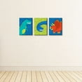 thumbnail image 5 of Big Dot of Happiness Roar Dinosaur - Dino Mite T-Rex Nursery Wall Art and Kids Room Decorations - Gift Ideas - 7.5 x 10 inches - Set of 3 Prints, 5 of 5
