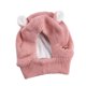 thumbnail image 1 of Gorro de punto para perro Salvador Envoltura de cabeza de invierno Material cómodo Fácil de poner y quitar Accesorios duradero Rosado sombrero de gato, 1 of 7