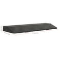 thumbnail image 2 of SKISUNO Rubber Threshold Strip Ramp Mat Black Portable Use 1Set Indoor Use, 2 of 8