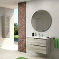 thumbnail image 4 of Ws Bath Collections Menta C100.000 Menta 39" Single Wall Mounted Vanity Cabinet Only -, 4 of 4
