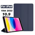 thumbnail image 2 of For New iPad 10 2022 10th Generation A2696 PU Leather Tablet Folding Smart Cover Funda for Apple iPad 10 9 Inch Protective Case Rose Gold iPad 10th 10.9 2022, 2 of 6