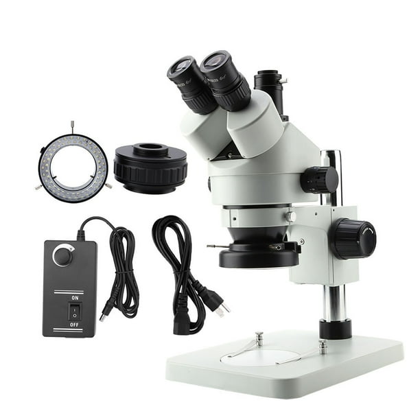 Microscopio con zoom estereoscópico, aumento trinocular Microscopio trinocular con zoom estereoscópico El mejor de su clase